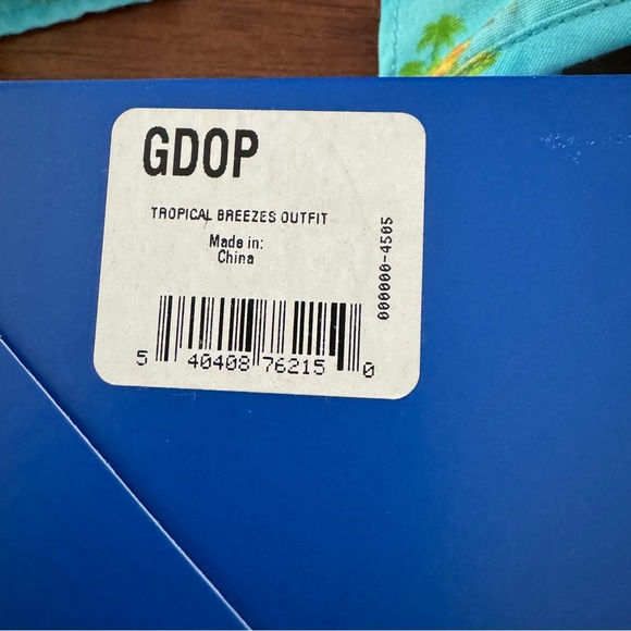 Retired American Girl Tropical Breezes Outfit with Matching Girl Outfit Size 7 - Picture 5 of 13